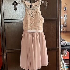 Formal Dress, short, Sequin Hearts size 7